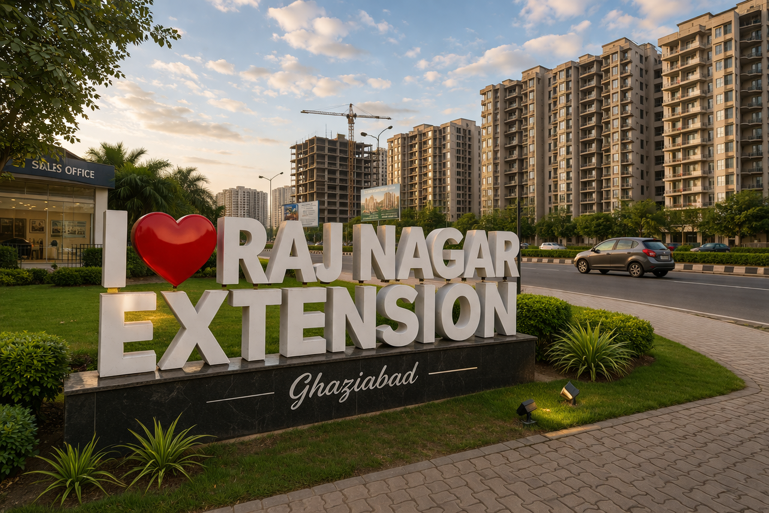 I Love Raj Nagar Extension Ghaziabad property area landmark
